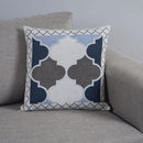 Capa para Almofada Grécia 1 Peça 45cm x 45cm 60% Algodão / 40% Poliéster Tecido Jacquard Com Zíper