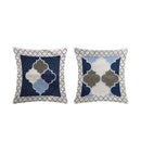 Capa para Almofada Grécia 1 Peça 45cm x 45cm 60% Algodão / 40% Poliéster Tecido Jacquard Com Zíper