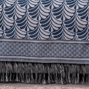 Manta para Sofá Luxor 1 Peça 2,10m x 1,35m 60% Algodão / 40% Poliéster Jacquard com Franja