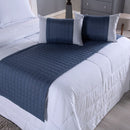 Kit Peseira de Cama Copacabana 5 Peças Queen 100% Poliéster Micropercal 300 Fios Acompanha Almofadas Cheias