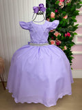Vestido Ysa Kids Ariane Longo Lilás