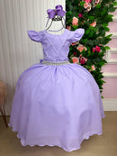 Vestido Ysa Kids Ariane Longo Lilás