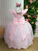 Vestido Ysa Kids Ariane Longo Rosa Bebe