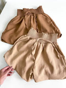 Short Alfaiataria Cós com Elástico Isadora Ref. 587