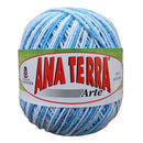 Barbante Ana Terra Arte Azul Céu-  200 Gr - Fio 6 - 220m
