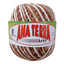 Barbante Ana Terra Arte Chocolate - 200 Gr - Fio 6 - 220m
