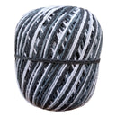 Barbante Ana Terra Arte Preto/ Branco  200 Gr  Fio 6 - 220m
