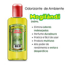 Óleo de Ambiente Mogilândi Citronela 140ml - Kit 2 unidades