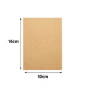 Kit com 150 Placas mdf lisa 3mm Tammanho 10X15CM