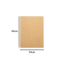 Kit com 20 Placas mdf lisa 3mm Tamanho 30x40CM