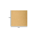 Kit com 25 Placas mdf lisa 3mm Tamanho 30X30CM