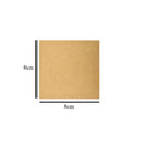 Kit com 350 Placas mdf lisa 3mm Tamanho 8X8CM