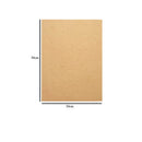Kit com 40 Placas mdf lisa 3mm Tamanho 20X30CM