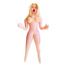 Boneca Inflável Realística Loira com Sons Sensuais e Vibração