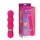 Vibrador Recarregável com Diâmetro Escalonado e 10 Modos de Vibração – M-MELLO RIPPLE VIBE
