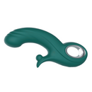Vibrador Recarregável com Estimulador Clitoriano e Modos de Impulso – KISSEN RAIDER