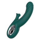 Vibrador Recarregável com Estimulador Clitoriano e Modos de Impulso – KISSEN RAIDER