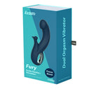 Vibrador Recarregável com Estimulador Clitoriano – KISSEN FURY