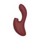Vibrador Recarregável Ponto G com Estimulador Clitoriano – KISSEN NYMPH
