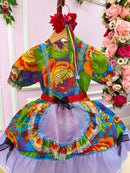 Vestido Junino Sem Short Madalena
