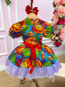 Vestido Junino Sem Short Madalena
