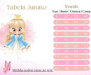 Vestido Junino Sem Short Madalena