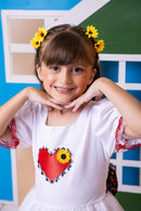 Vestido Junino Banana Club Luxo Arraial dos Apaixonados Noiva/Noivinha