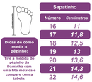 Sapatinho Rosa Veniz Com Lacinho e Strass Batizado