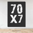 Placa Decorativa em MDF 21x30 | 70X7
