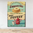 Placa Decorativa em MDF 21x30 | CLASSIC CAPPUCCINO