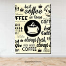 Placa Decorativa em MDF 21x30 | COFFEE IN TOWN