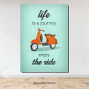 Placa Decorativa em MDF 21x30 | LIFE IS A JOURNEY
