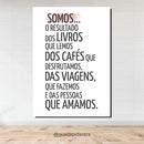 Placa Decorativa em MDF 21x30 | SOMOS OS RESULTADO