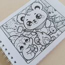Livro de Colorir 15x21 CD 50fls 120g Rara Papelaria | BOSQUE