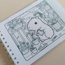 Livro de Colorir 15x21 CD 50fls 120g Rara Papelaria | CAPIVARA