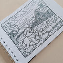 Livro de Colorir 15x21 CD 50fls 120g Rara Papelaria | FAZENDINHA