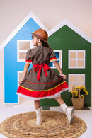 Fantasia Junino Princesa Belli Cangaceira/Maria Bonita