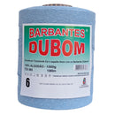 Barbante Dubom Azul Celeste - 1 Kg - Fio 6