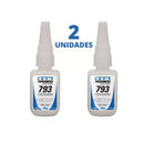 Kit de 2 Colas TEK BOND 793 20g Adesivo Instantâneo