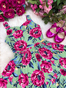 Vestido Banana Club Emily Verde