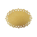 Kit 3 Molduras mdf Oval Classica Tam:40x29cm Cod:kitplm004