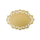 Kit 3 Molduras mdf Oval Colonial Tam:40x29cm Cod:kitplm005