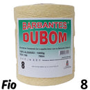 Barbante Dubom Amarelo Bebê - 1 Kg - Fio 8 - 780m