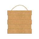 PLACA DE MDF DECORATIVA PALLET TAMANHO:28X29,5cm COD:PPLT010