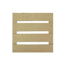 PLACA PALLET ABERTA EM MDF PARA ESTAMPAR 6MM TAM:30X30cm COD:PPLT013