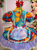 Vestido Junino Tropical Lorenza