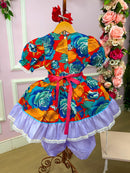 Vestido Junino Tropical Lorenza