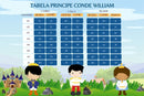 Fantasia Princesa Belli Principe Conde William Branco