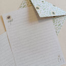 Papéis de Carta ESTAMPAS com Envelope 10 unidades | GIRASSOL