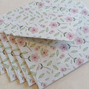 Papéis de Carta Estampas com Envelope 10 unidades | JASMIM